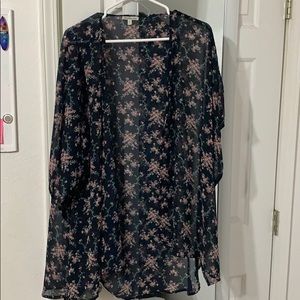Floral cardigan